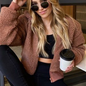 Teddy coat fabletics